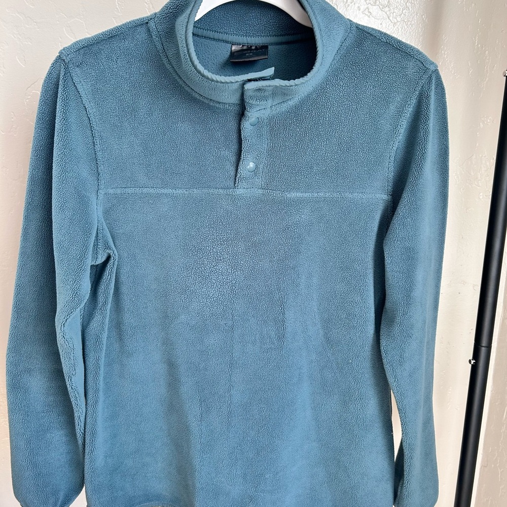 32 Degrees Heat Gray Fleece Top